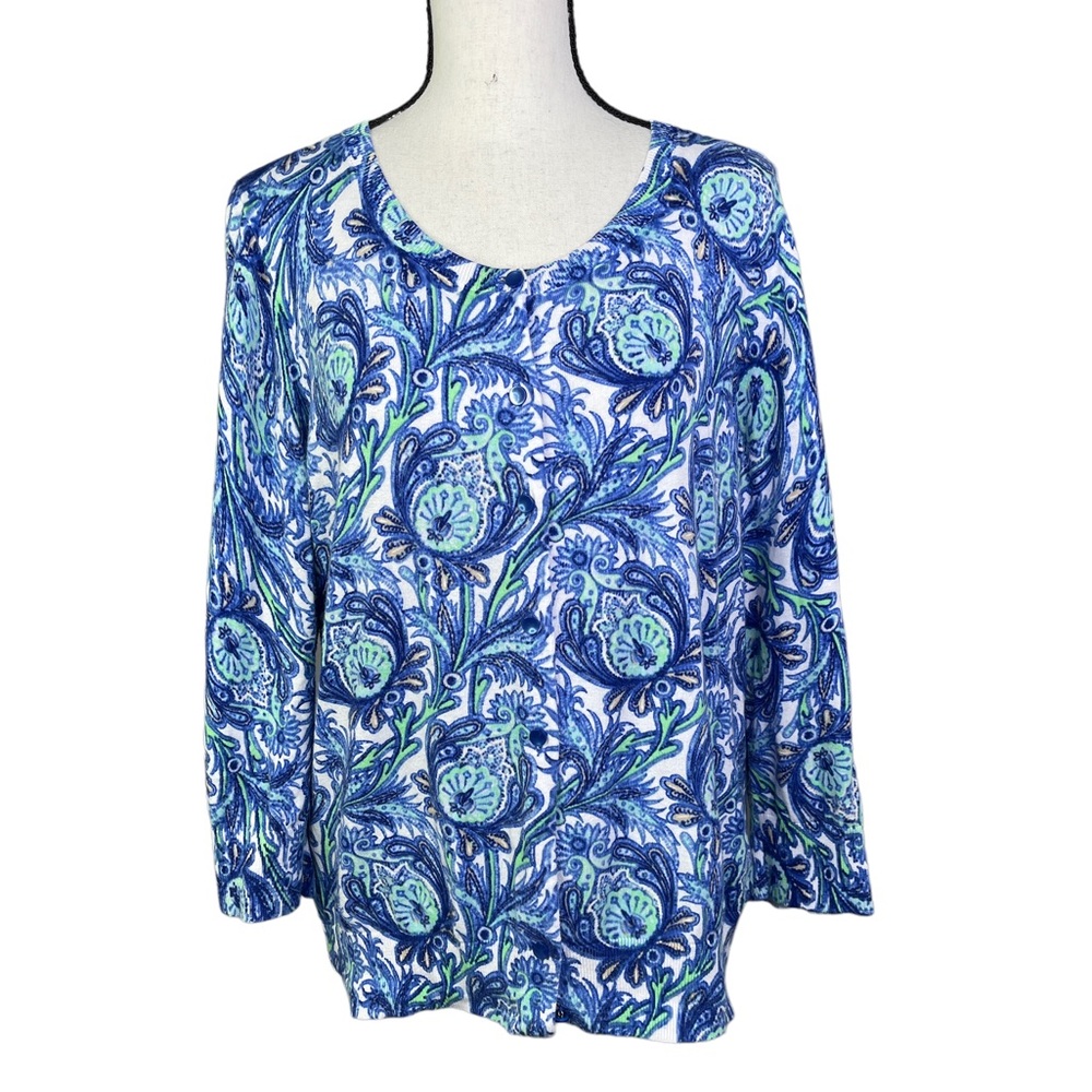 Talbots Charming Cardigan Size XL